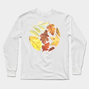 Fall Leaves Long Sleeve T-Shirt